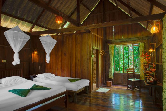 Imagen de la habitación del Hotel Khao Sok Riverside Cottage. Foto 14