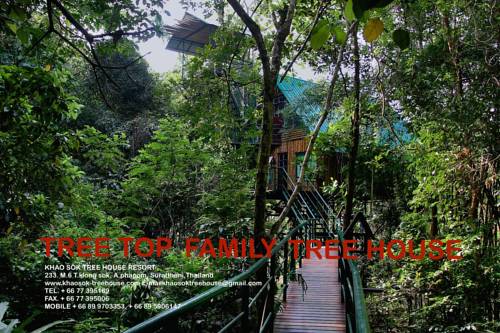 Imagen de la habitación del Hotel Khao Sok Tree House. Foto 8