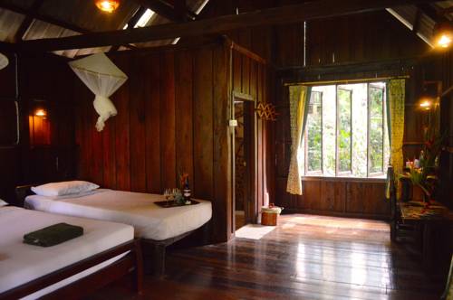 Imagen de la habitación del Hotel Khaosok Riverside Cottages. Foto 4