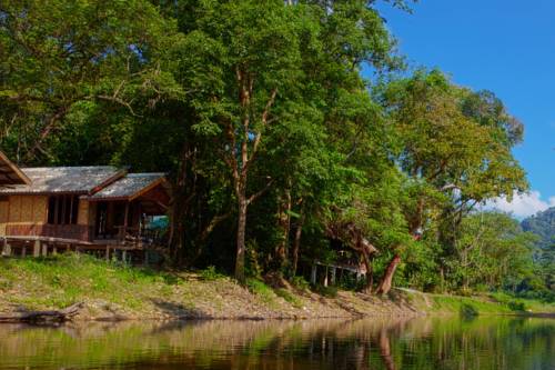 Imagen de la habitación del Hotel Khaosok Riverside Cottages. Foto 9
