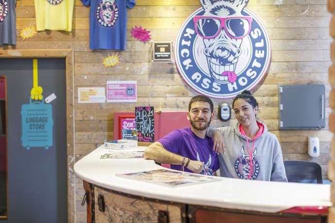 Imagen de los interiores del Hotel Kick Ass Grassmarket - Adults Only - Hostel. Foto 18