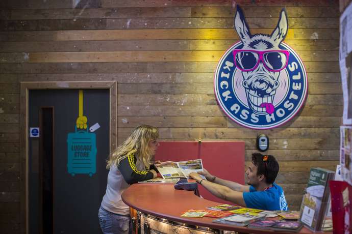 Imagen de los interiores del Hotel Kick Ass Grassmarket - Adults Only - Hostel. Foto 19