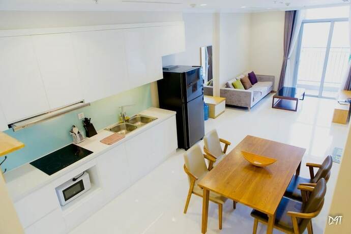 Imagen de la habitación del Hotel Kim Property Vinhomes Central Park. Foto 16