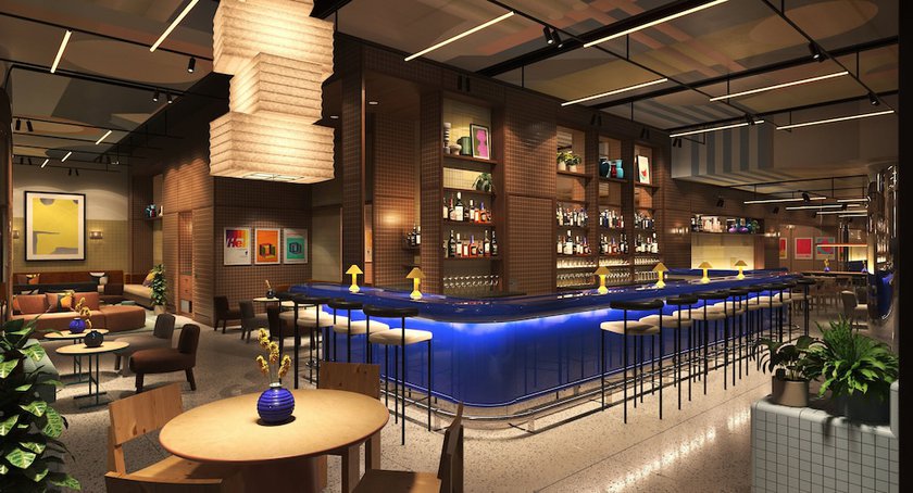 Imagen del bar/restaurante del Hotel Kimpton Hotels Main Frankfurt, an IHG Hotel. Foto 4