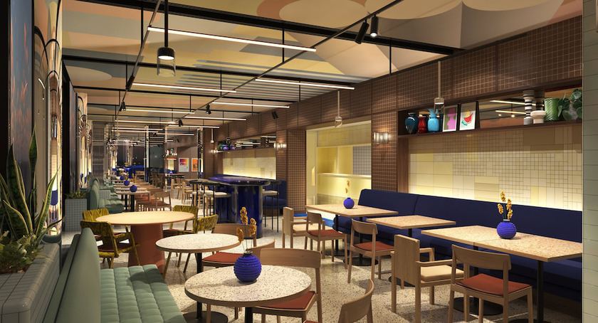 Imagen del bar/restaurante del Hotel Kimpton Hotels Main Frankfurt, an IHG Hotel. Foto 5