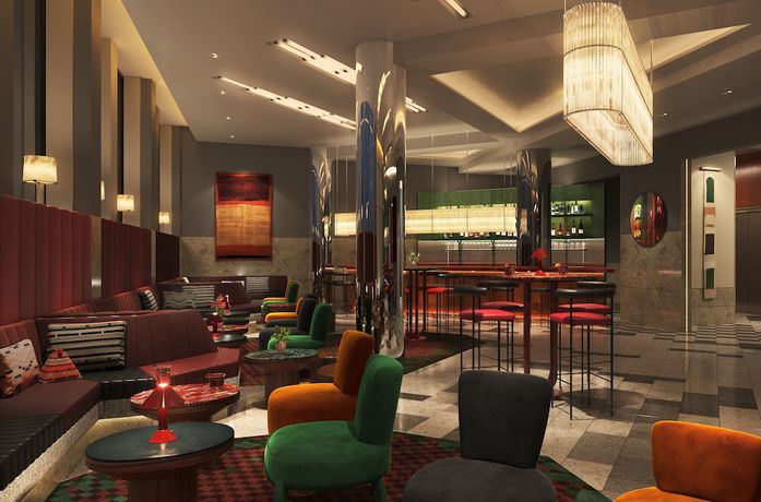 Imagen del bar/restaurante del Hotel Kimpton Hotels Main Frankfurt, an IHG Hotel. Foto 6