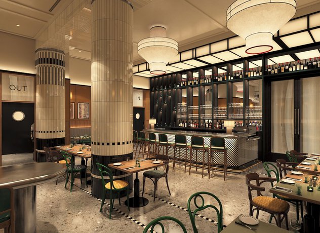 Imagen del bar/restaurante del Hotel Kimpton Hotels Main Frankfurt, an IHG Hotel. Foto 7