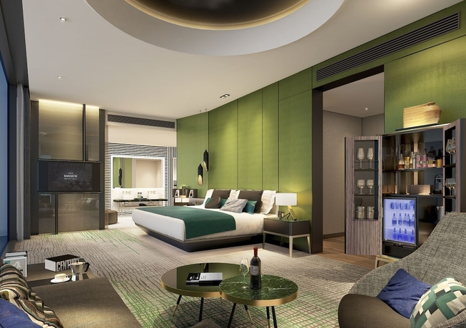 Imagen de la habitación del Hotel Kimpton Maa-Lai Bangkok. Foto 5