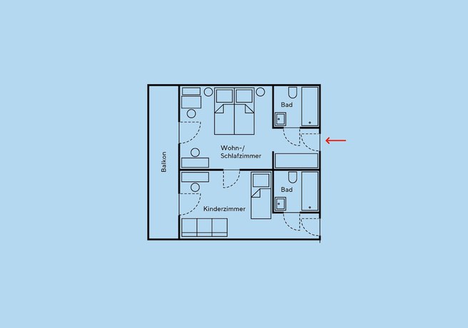 Imagen de la habitación del Hotel Kinderhotel Stegerhof. Foto 3