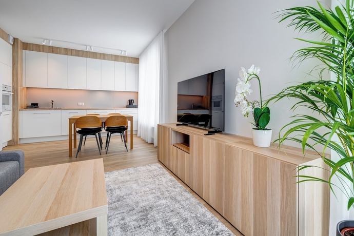 Imagen de la habitación del Hotel King Apartamenty Galaxy. Foto 10