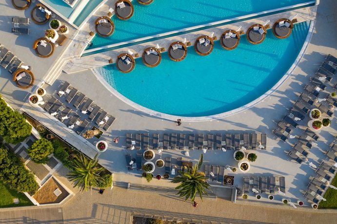 Imagen de la piscina del Hotel King Jason Protaras - Designed for Adults By Louiss. Foto 19