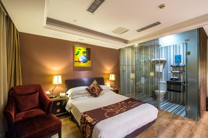 Imagen de la habitación del Hotel Kingtown Hongmei Shanghai. Foto 4