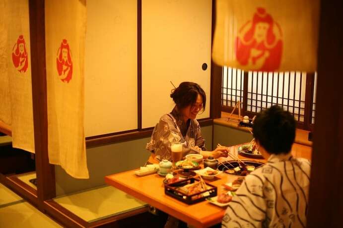 Imagen del bar/restaurante del Hotel Kinosaki Onsen Kawaguchiya Honkan. Foto 22