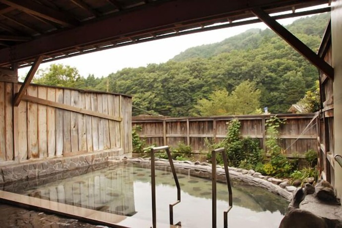 Imagen de la piscina del Hotel Kinugawa Niouson Plaza. Foto 18