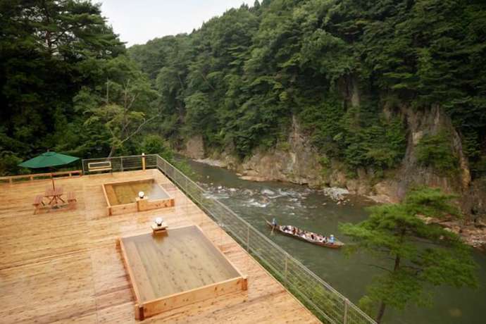 Imagen de la piscina del Hotel Kinugawa Niouson Plaza. Foto 19