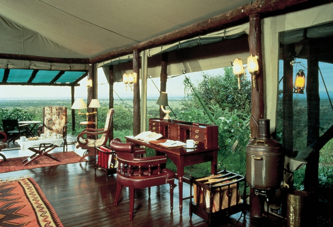 Imagen del bar/restaurante del Hotel Kirawira Serena Camp. Foto 3