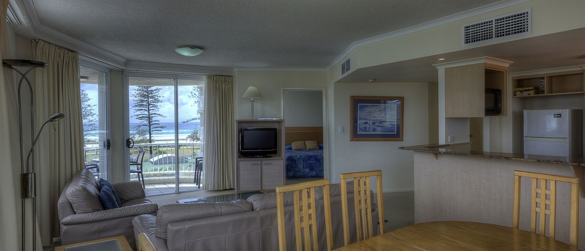 Imagen de los interiores del Hotel Kirra Beach Apartments. Foto 14
