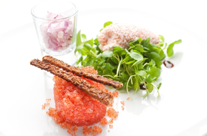 Imagen del bar/restaurante del Hotel Knudsens Gaard. Foto 4