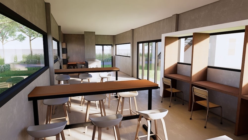 Imagen de los interiores del Hotel Ko lantas and Co- Working Space. Foto 15
