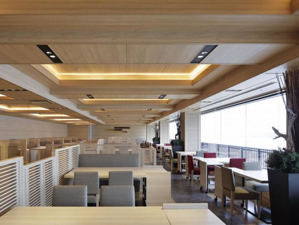 Imagen del bar/restaurante del Hotel Kobe Minato Onsen Ren - Adult Only. Foto 7