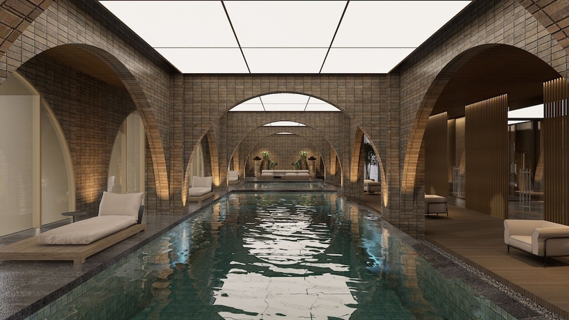 Imagen de la piscina del Hotel Koenokoeni Semarang. Foto 16