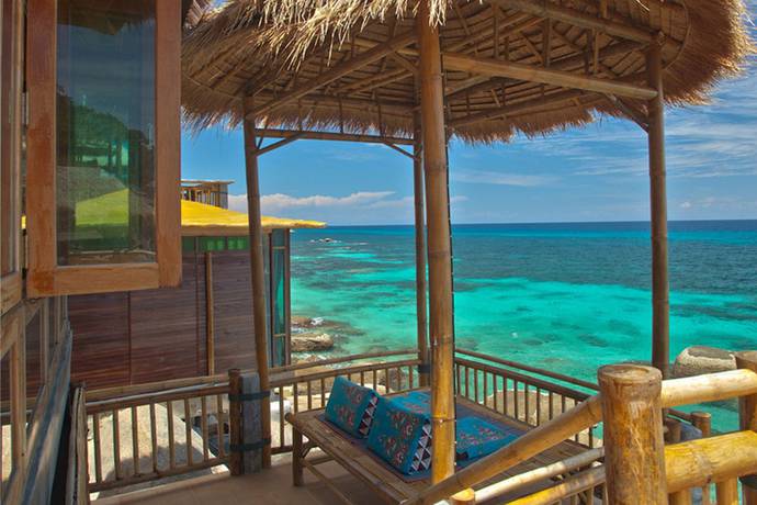 Imagen de la habitación del Hotel Koh Tao Bamboo Huts. Foto 4