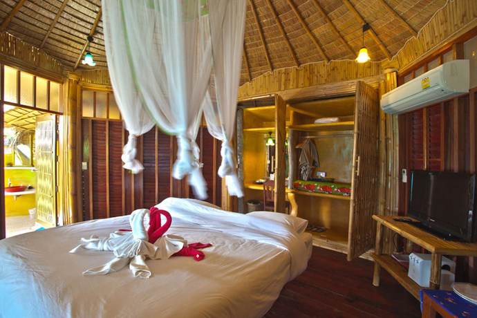 Imagen de la habitación del Hotel Koh Tao Bamboo Huts. Foto 8