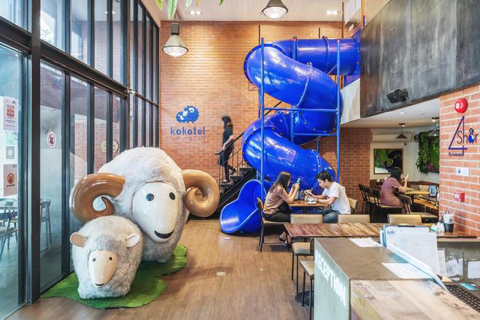 Imagen de los interiores del Hotel Kokotel Bangkok Surawong. Foto 6