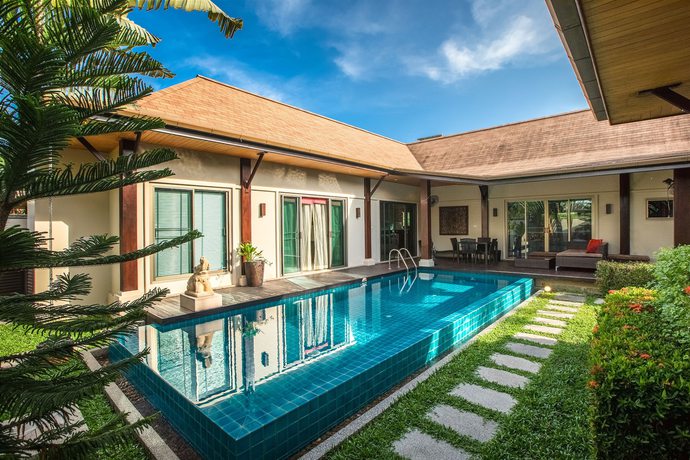 Imagen de la piscina del Hotel Kokyang Estate By Tropiclook. Foto 20