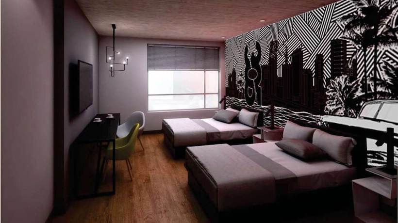 Imagen de la habitación del Hotel Kompose Boutique Hotel Miami Airport. Foto 7