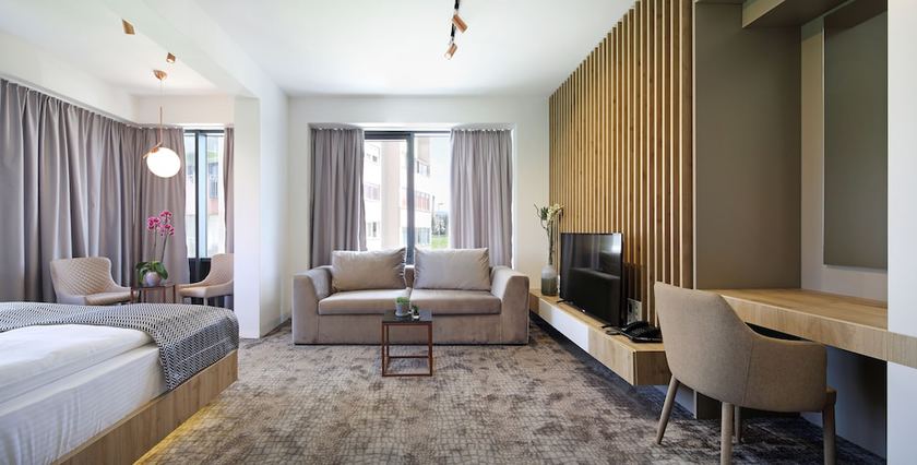 Imagen de la habitación del Hotel Koncept Residence, Sarajevo. Foto 10
