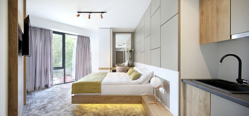 Imagen de la habitación del Hotel Koncept Residence, Sarajevo. Foto 11