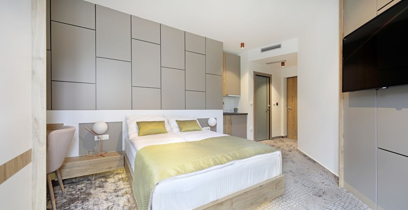 Imagen de la habitación del Hotel Koncept Residence, Sarajevo. Foto 14