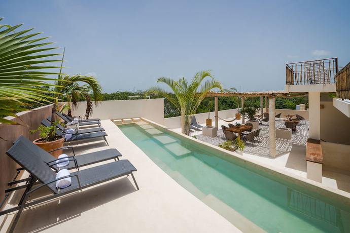 Imagen de los exteriores del Hotel Koos Boutique Tulum. Foto 8