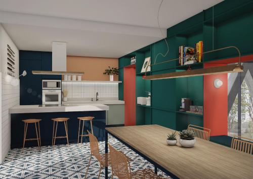 Imagen de los interiores del Hotel Kora Green City. Foto 15