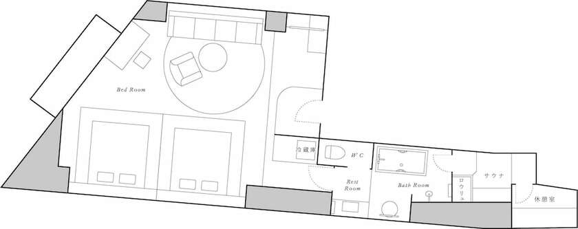 Imagen de la habitación del Hotel Korinkyo. Foto 14