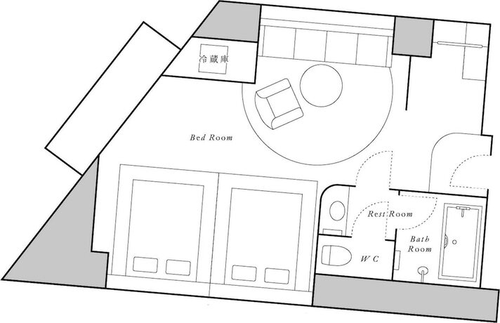 Imagen de la habitación del Hotel Korinkyo. Foto 20