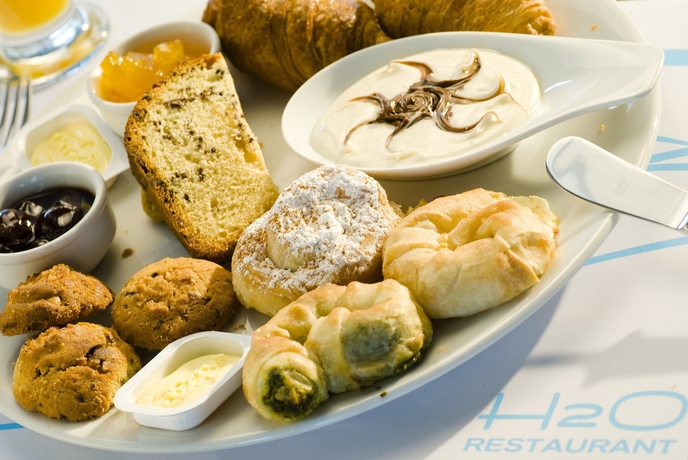 Imagen del bar/restaurante del Hotel Kos Aktis Art. Foto 5