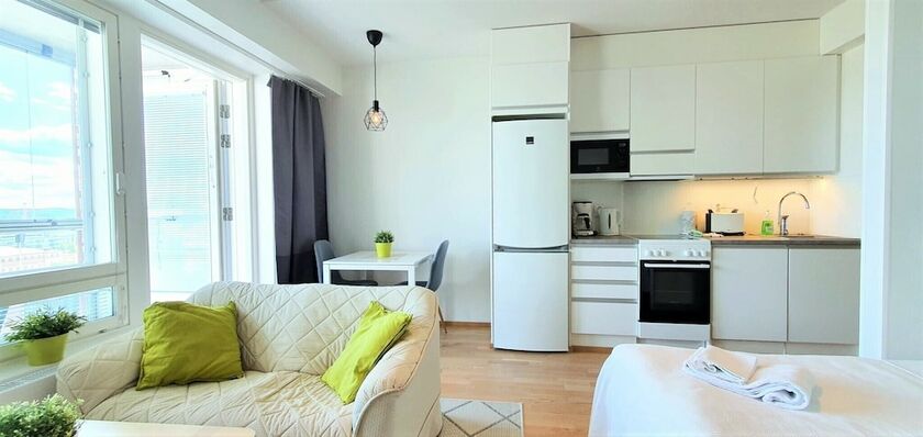 Imagen de la habitación del Hotel Kotimaailma Apartments Tampere. Foto 15