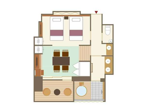 Imagen de la habitación del Hotel Kotohira Onsen Onyado Shikishimakan. Foto 36