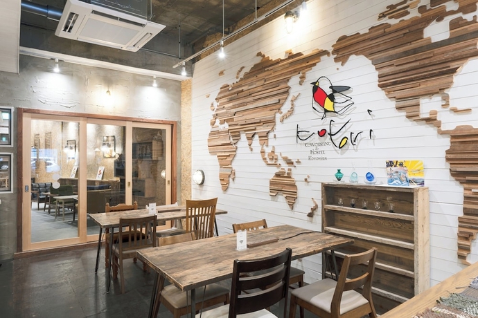 Imagen de los interiores del Hotel Kotori Coworking and Hostel Kotohira. Foto 13