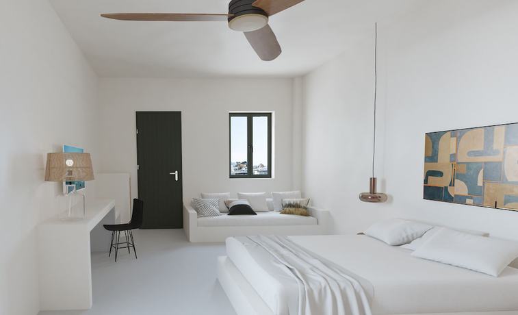 Imagen de la habitación del Hotel Koukoumi Vegan Boutique. Foto 17
