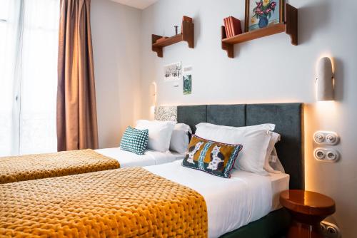 Imagen de la habitación del Hotel Kraft, París. Foto 11