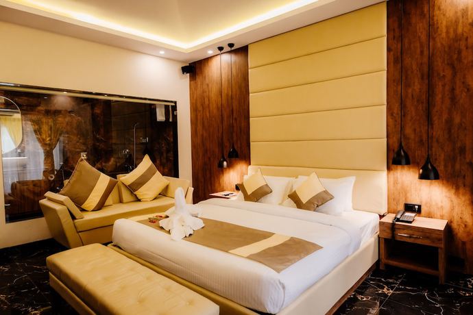 Imagen de la habitación del Hotel Krishna Beach Resort and Spa. Foto 5