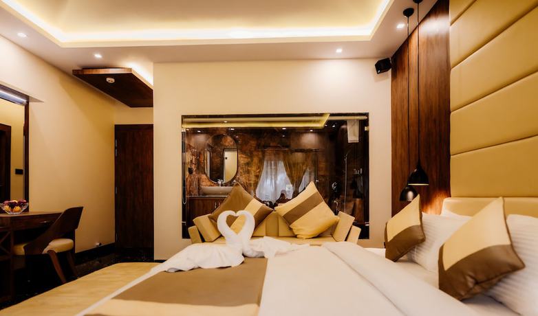 Imagen de la habitación del Hotel Krishna Beach Resort and Spa. Foto 7