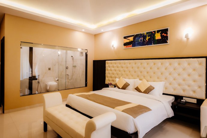Imagen de la habitación del Hotel Krishna Beach Resort and Spa. Foto 11