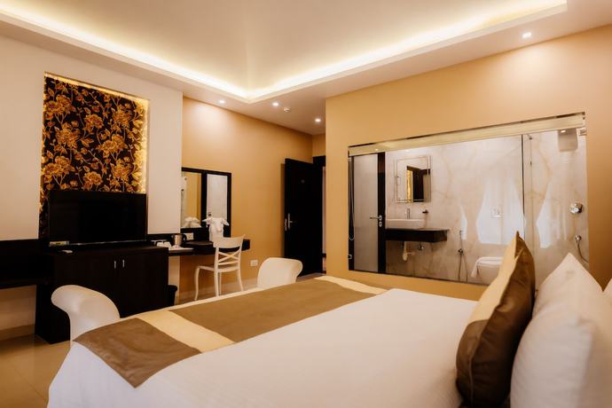 Imagen de la habitación del Hotel Krishna Beach Resort and Spa. Foto 15