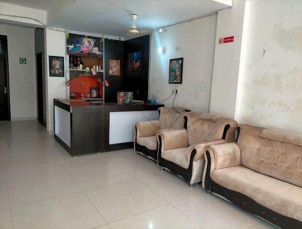Imagen de los interiores del Hotel Krishna Cottage - Vrindavan. Foto 14