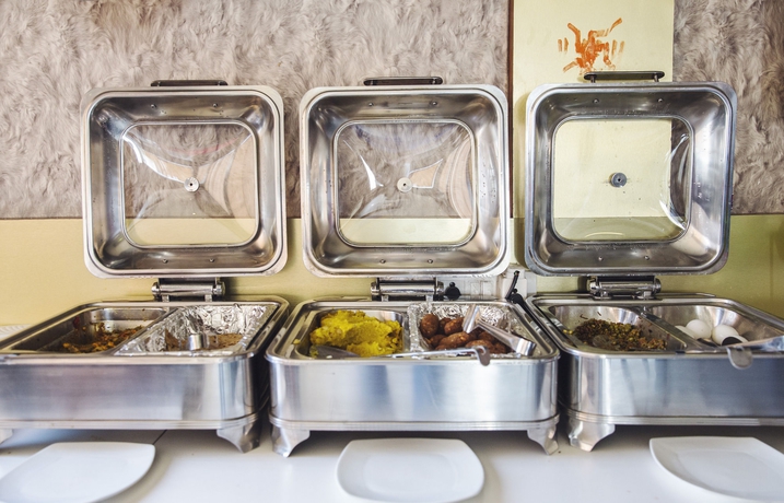 Imagen del bar/restaurante del Hotel Krishna. Foto 2