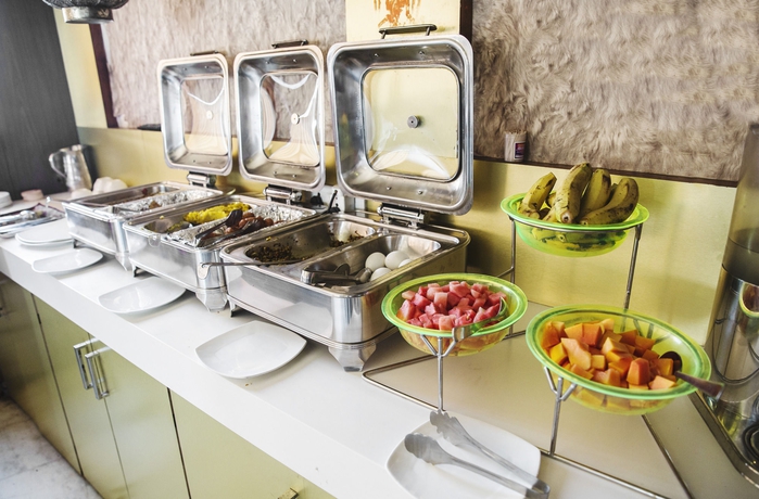 Imagen del bar/restaurante del Hotel Krishna. Foto 4